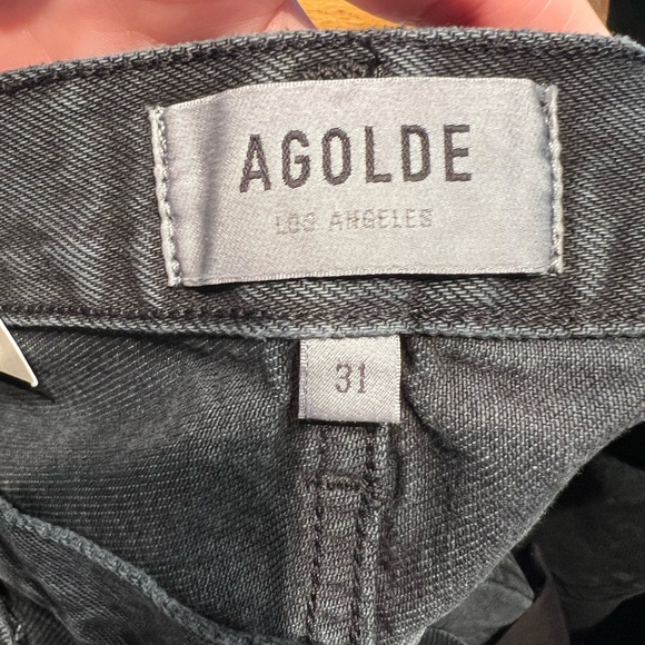 AGOLDE NWT Vintage Boot Cut High Rise Percolate Jeans Women’s Size 31 Technique - Picture 7 of 7